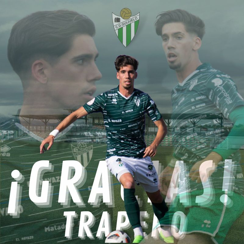 Alberto Trapero deja de ser jugador del Guijuelo