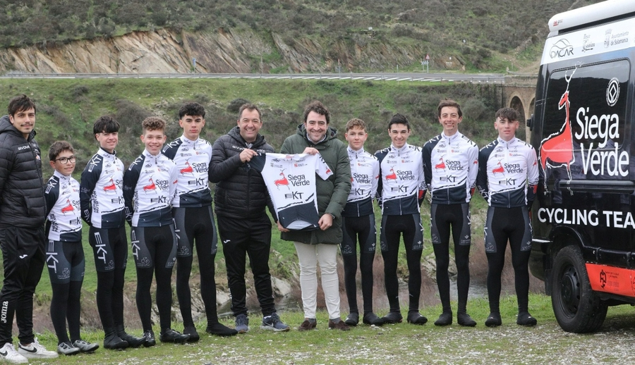 Siega Verde lucirá en los maillots del Club Ciclista Promesal y acogerá un Trofeo Ibérico de BTT