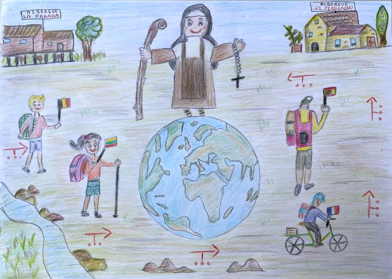 La asociación De la Cuna al Sepulcro publica los ganadores del concurso de dibujo infantil