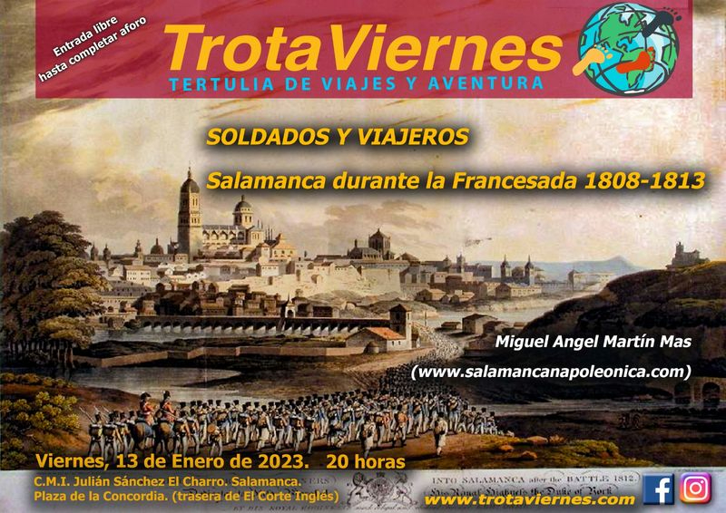 TrotaViernes regresa al C.M.I Julian Sánchez el Charro con una nueva charla