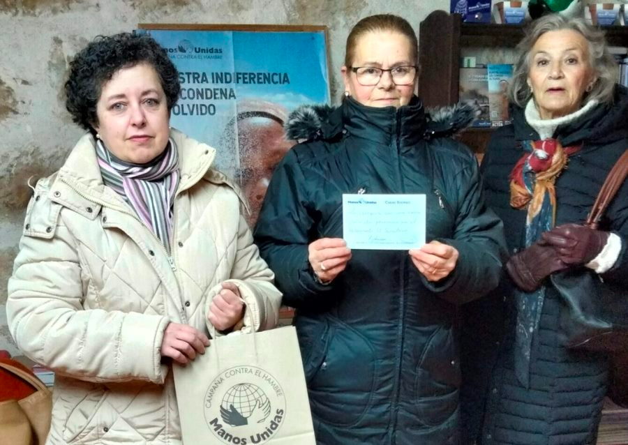 Marisol Azabal Nieto se lleva la cena puesta en juego por Manos Unidas