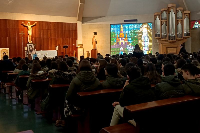 El colegio Santa Teresa de Jesús celebra la fiesta de su fundador San Enrique de Ossó