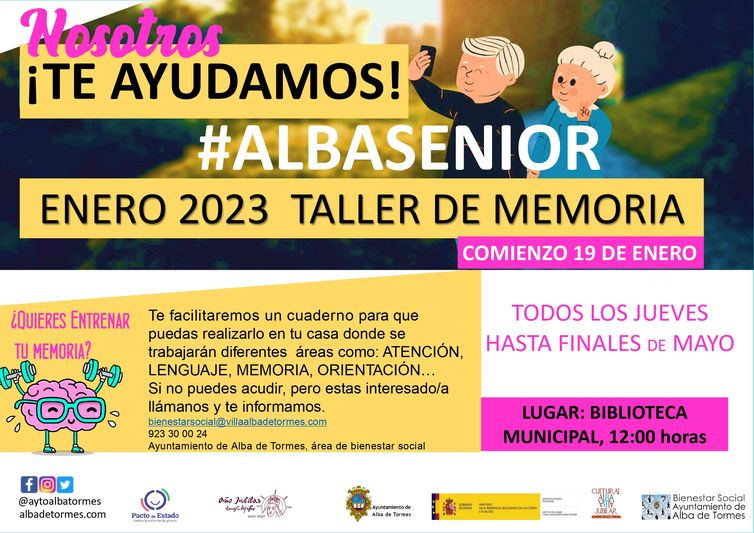 Alba Senior inicia talleres de entrenamiento cognitivo para mayores de 60 años
