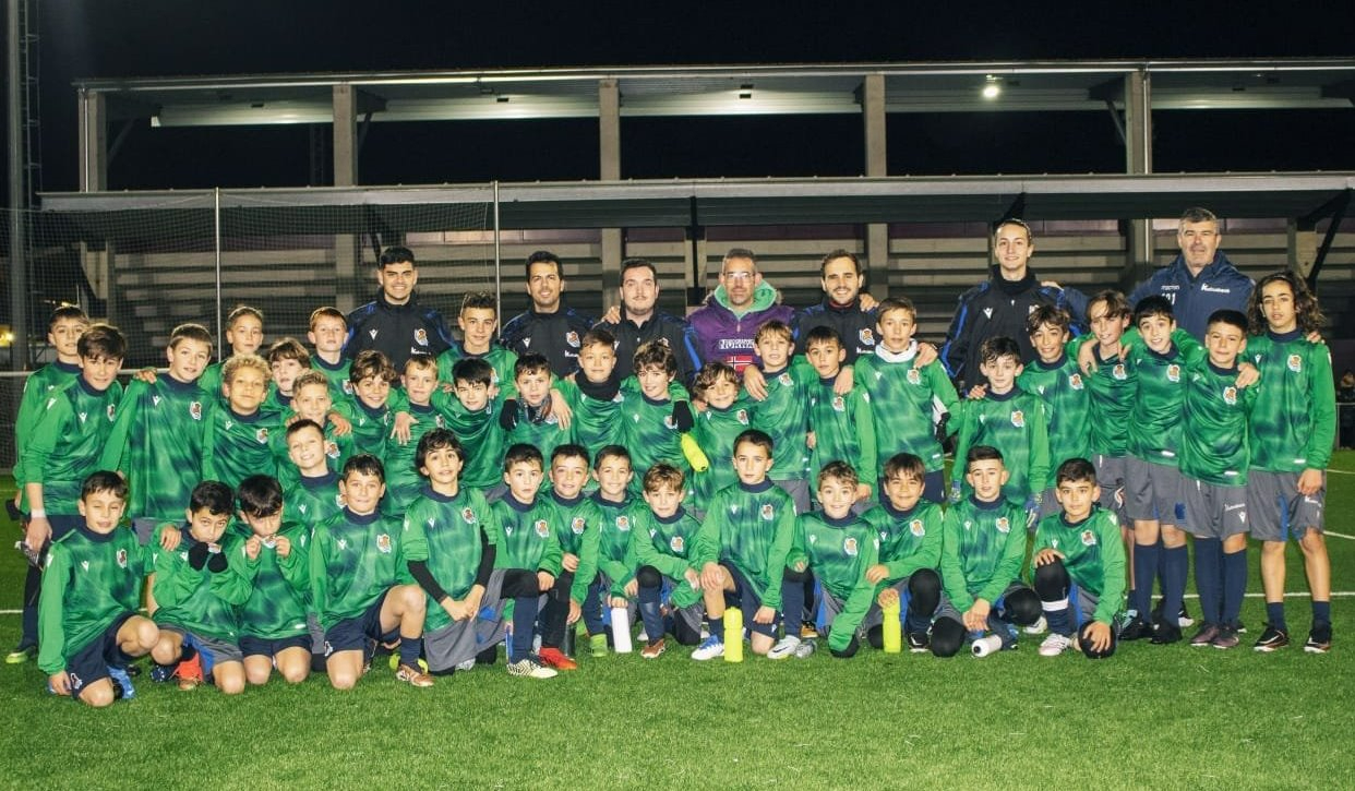 Dos jugadores del Ciudad Rodrigo CF participan en las tecnificaciones de la Real Sociedad