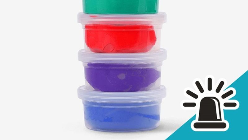 ¿Tus hijos juegan con slime? Ten cuidado con esta marca