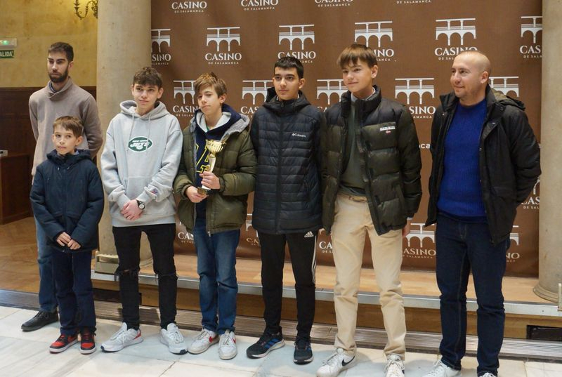 El Club Ajedrez Alba de Tormes se proclama Campeón Provincial Sub-18