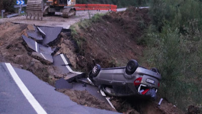 Galicia se acerca al millar de incidencias por el temporal: accidentes, inundaciones y problemas en carreteras
