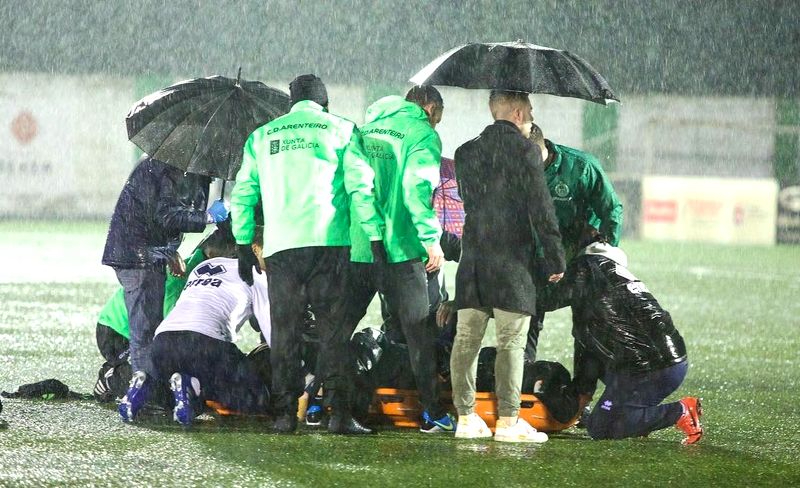 Pol Bueso se recupera en casa tras quedar inconsciente en el campo del Guijuelo