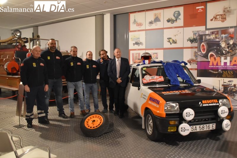 El equipo salmantino que competirá el Rally de Montecarlo de vehículos clásicos