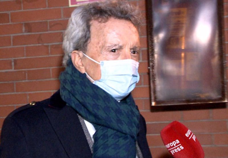 José Ortega Cano, visiblemente nervioso al preguntarle si va a demandar a Ana María Aldón