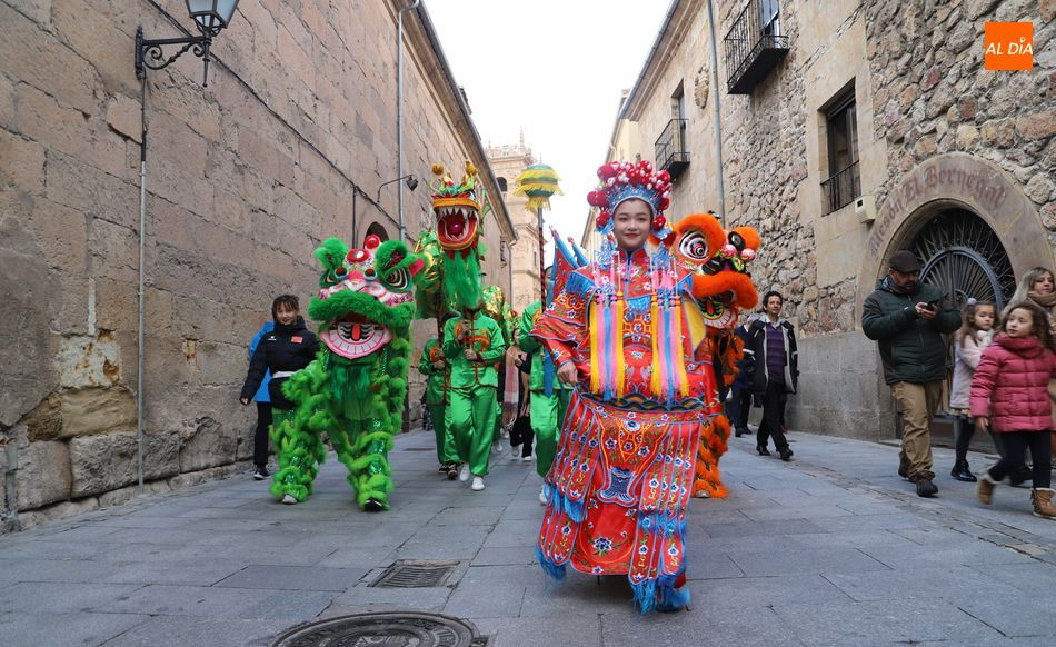 Así celebra Salamanca el Año Nuevo Chino