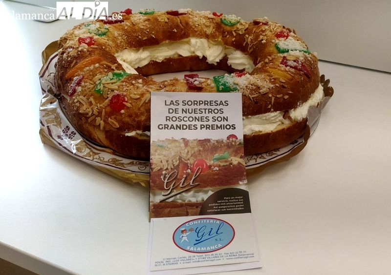 Confiterías Gil reparte con sus roscones premios en métalico, viajes y mucho más