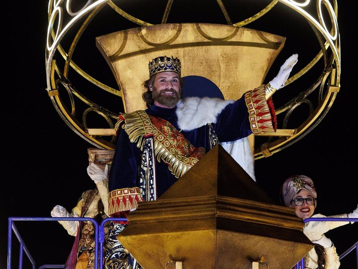 El Rey Gaspar vuelve a ser viral en la cabalgata de Madrid