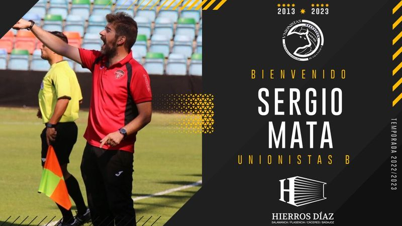 Sergio Mata, nuevo entrenador de Unionistas B