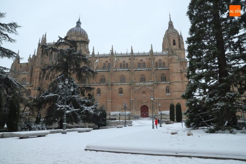 Se cumplen dos años de Filomena, la borrasca que tiñó de blanco Salamanca 