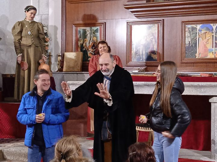 Escurial de la Sierra acoge la primera representación del año de ‘Buscando a Nebrija’