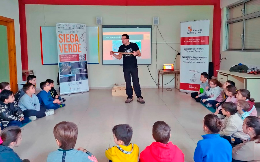 La Fundación Siega Verde pone en marcha un ciclo de charlas en centros escolares