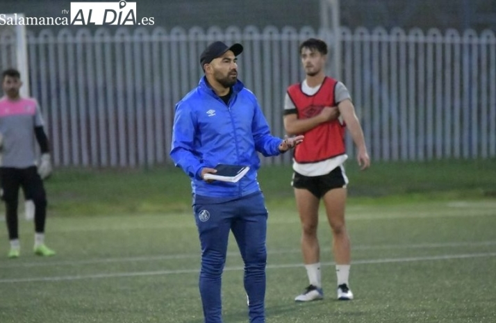 Las pruebas de Jehu con los esquemas del Salamanca UDS antes de su debut contra el Real Ávila