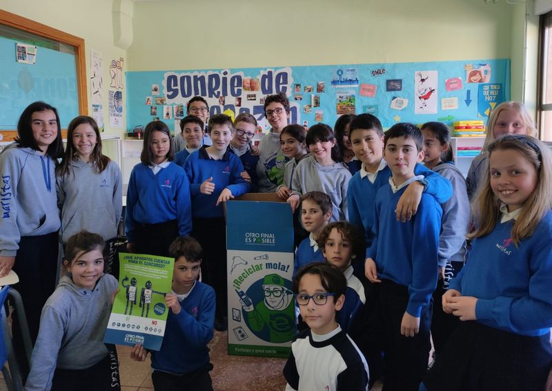 ¡Reciclar mola!: la iniciativa que llevan a cabo estos alumnos de 5º de primaria de Maristas Champagnat