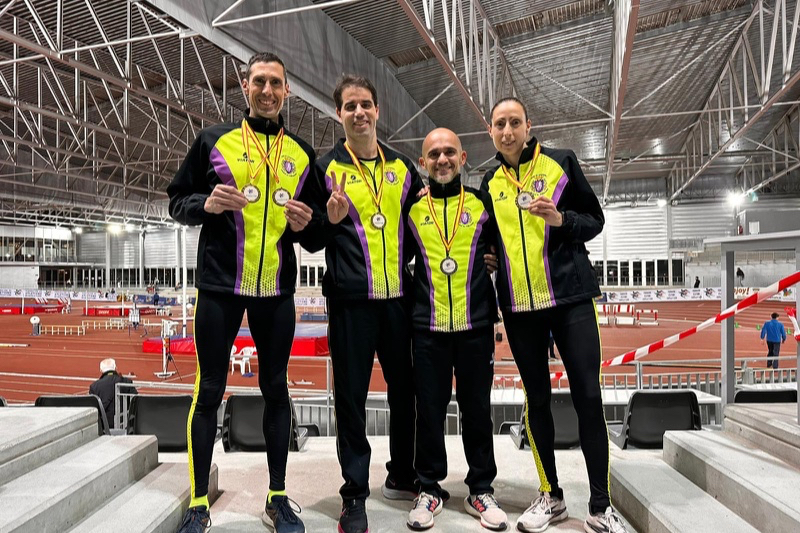 Lluvia de medallas para los atletas del Ciudad de Peñaranda en Campeonato de Castilla y León