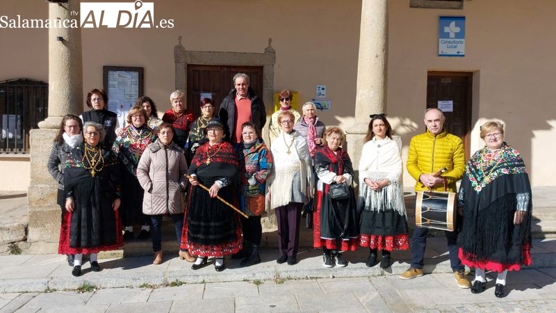 Las mujeres de Sobradillo disfrutan de una animada fiesta de Las Águedas