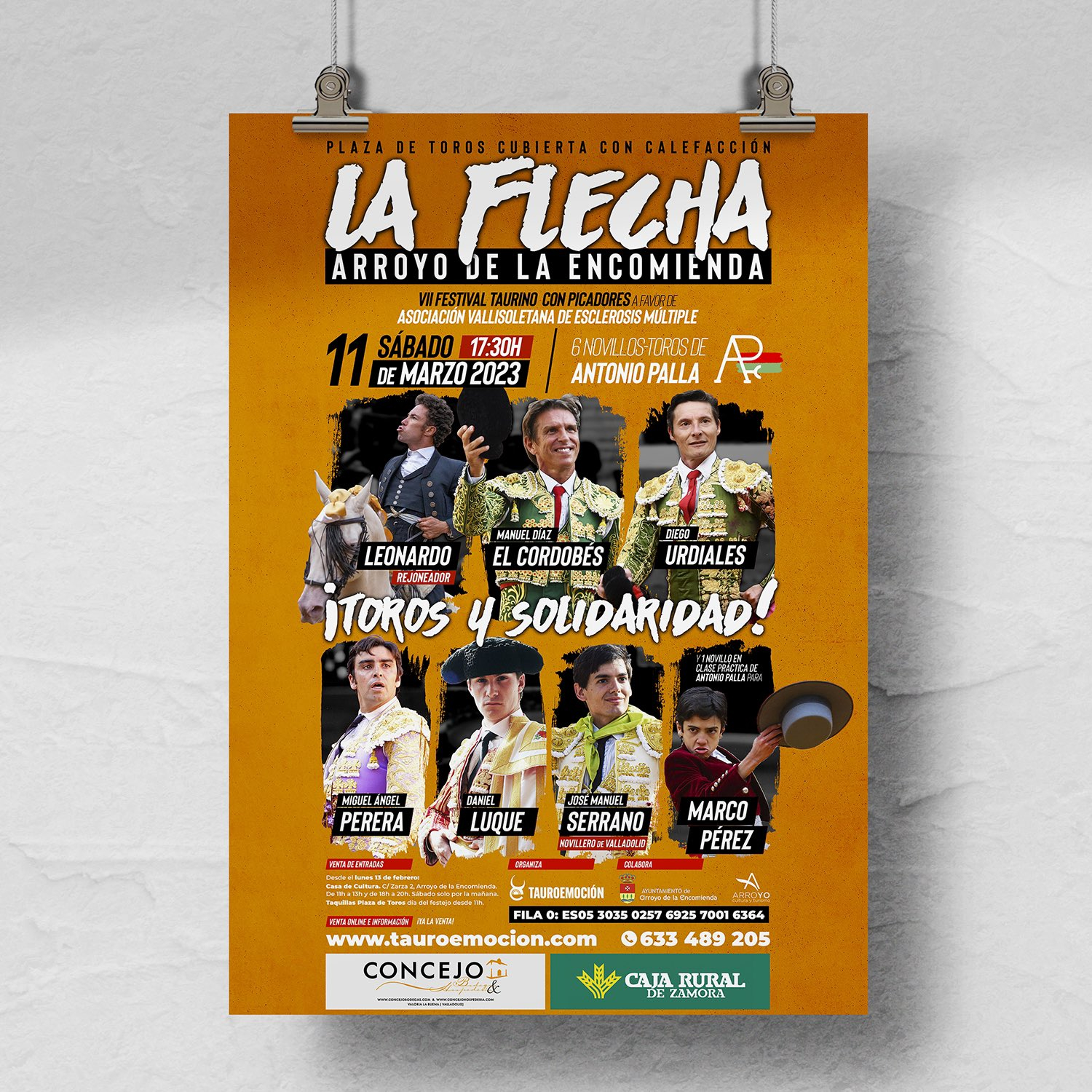 Nuevo compromiso para Marco Pérez: el 11 de marzo entre figuras