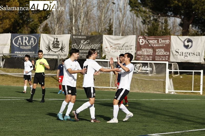 Manita del Salamanca UDS al Bembibre para seguir más líder y acercarse a la Liga Nacional (5-0)