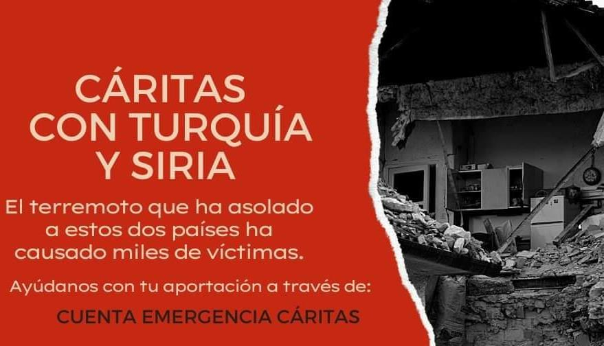 La Diócesis promueve una colecta a favor de Siria y Turquía