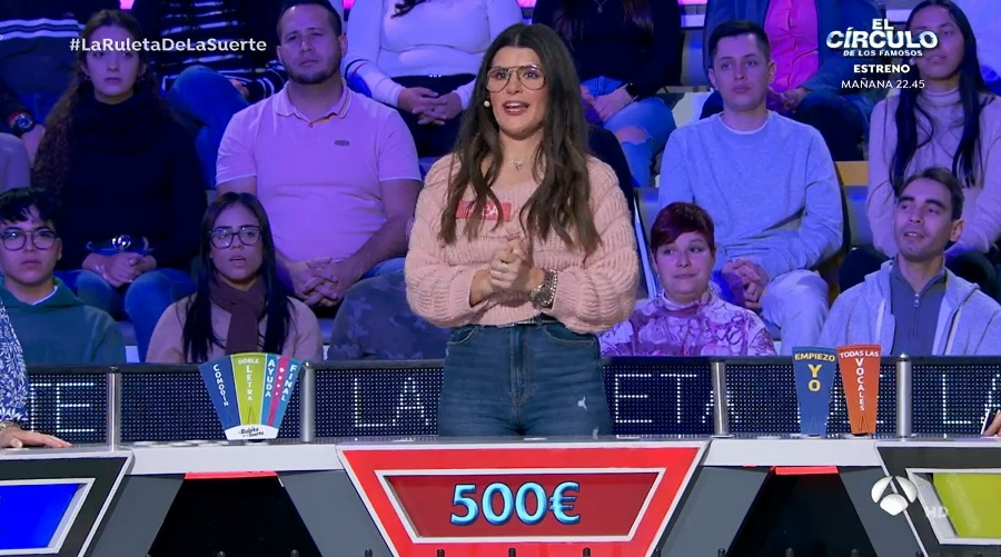 Una mirobrigense llamada Alba se lleva 900€ en ‘La Ruleta de la Suerte’