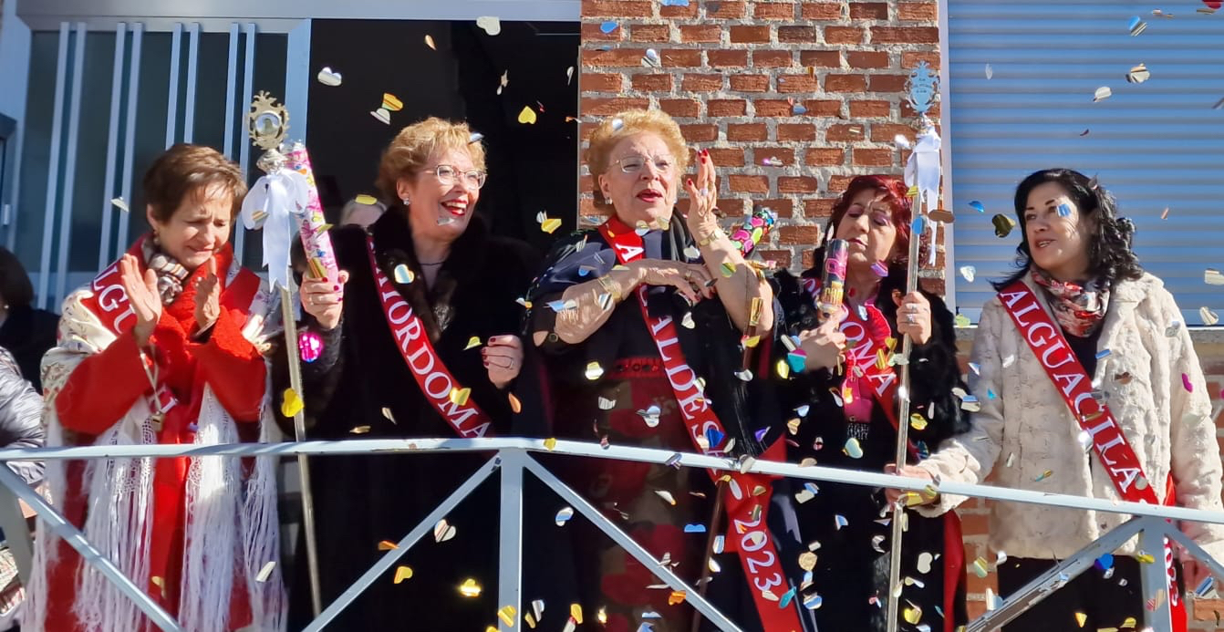 Las Águedas de Cantaracillo viven una animada jornada festiva