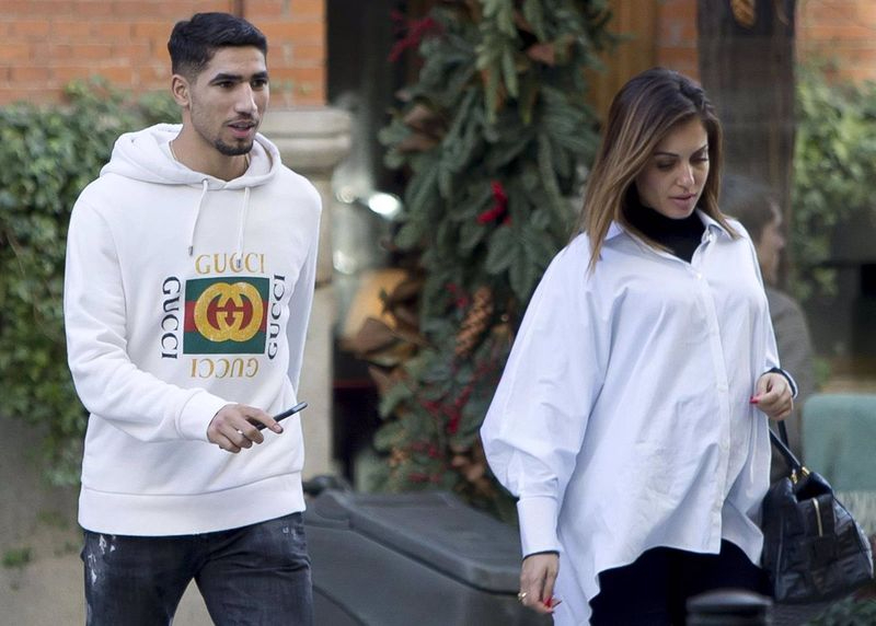 El futbolista Achraf Hakimi, marido de la actriz Hiba Abouk, investigado por una presunta violación