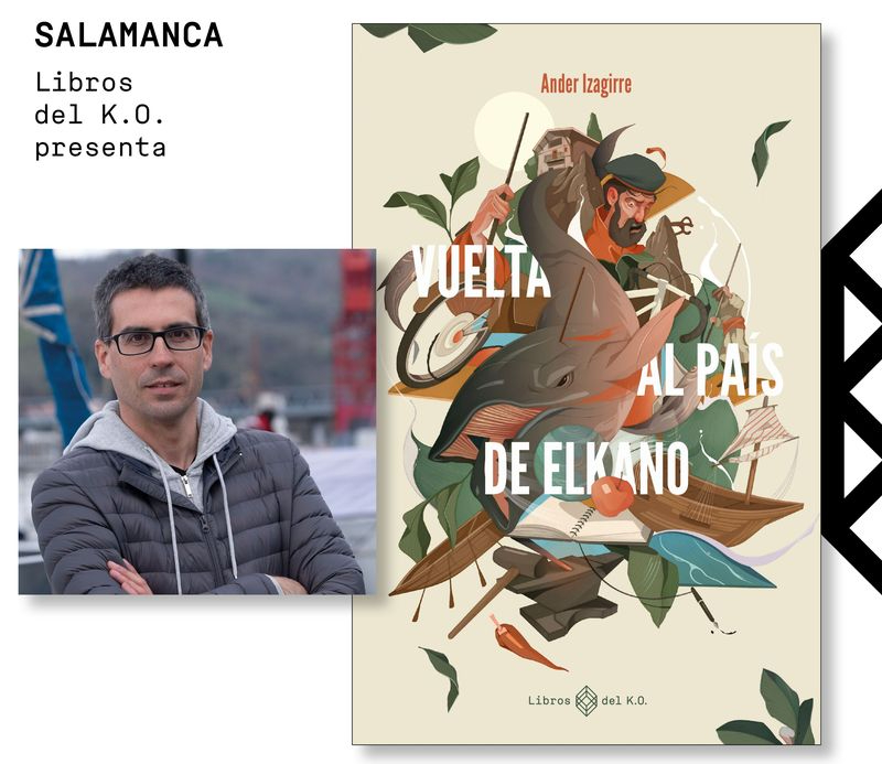 El periodista Ander Izaguirre presenta su libro en Salamanca