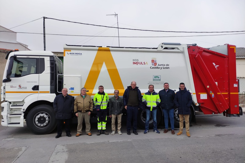 La Mancomunidad de Cantalapiedra-Las Villas recibe su nuevo y esperado camión de recogida de basuras