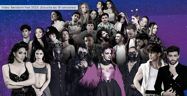 Todo listo para la gran final del Benidorm Fest, ¿Quién representará a España en Eurovisión 2023?