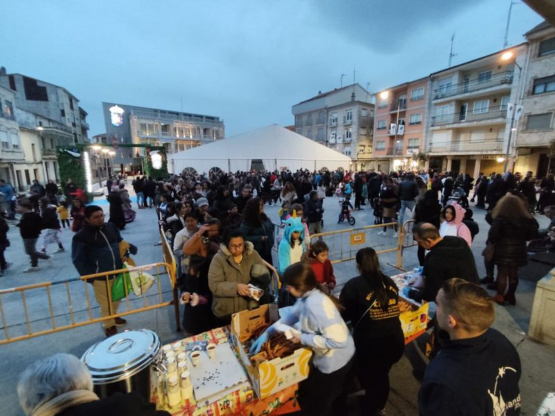 Más de 900 raciones de chocolate solidario