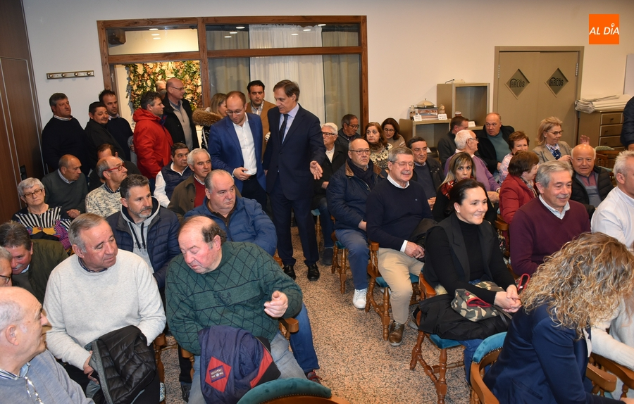 La plana mayor del PP de la comarca mirobrigense arropa a Carlos García Carbayo