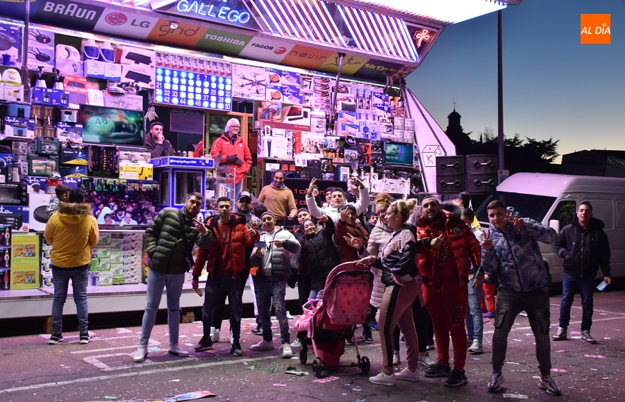 La zona de ferias vive su primera gran tarde