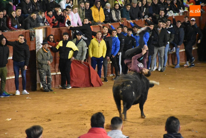 Los recortadores dominan una velada con notable juego de los astados y un final estrambótico