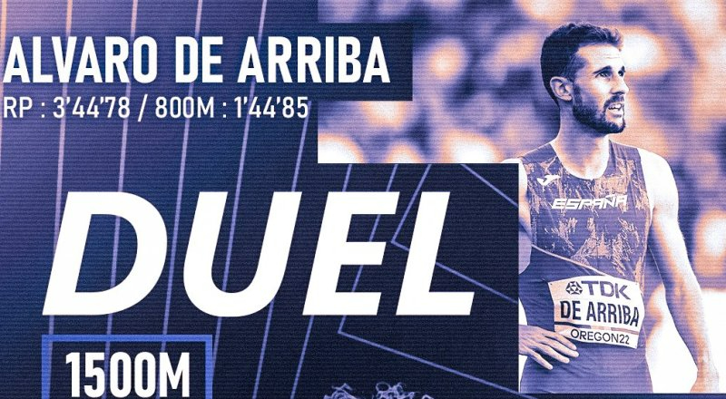 Álvaro de Arriba inicia este sábado en Francia su nueva etapa en los 1.500 metros