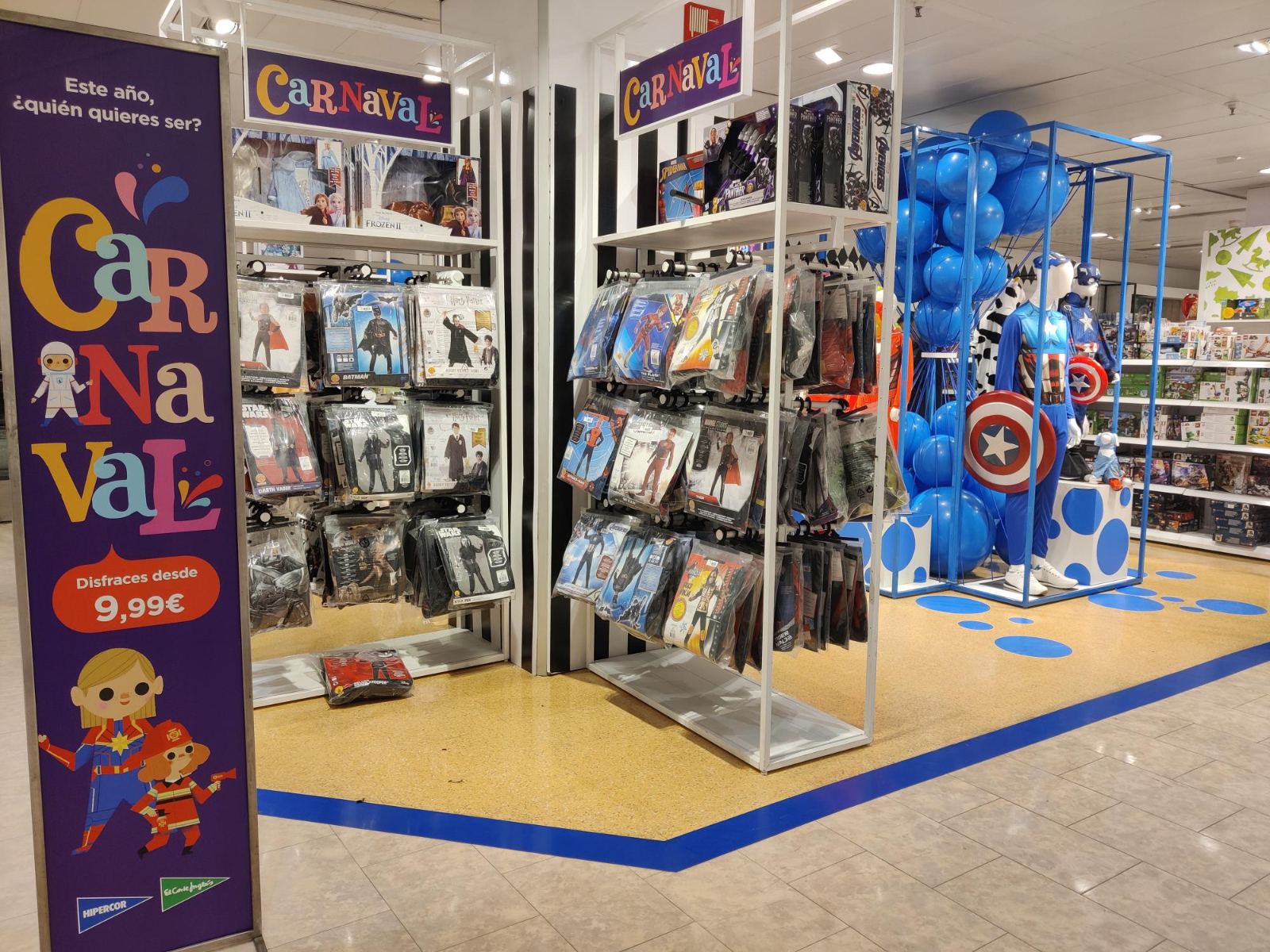 El Corte Inglés organiza un concurso de disfraces y un taller de sombreros de carnaval 