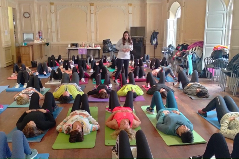 Medio centenar de personas participan en la I Jornada de Ejercicio Físico y Salud 