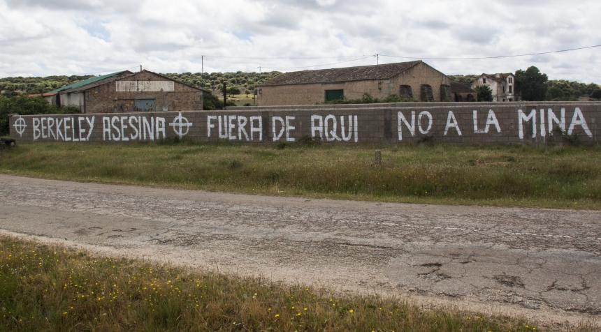 El Gobierno desestima el recurso de Berkeley contra el rechazo a la construcción de la mina de uranio en Retortillo