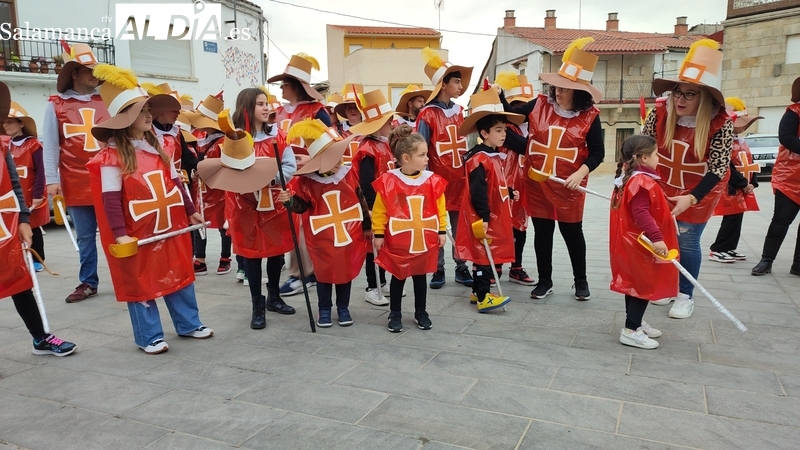Divertido lunes de Carnaval en Villarino con disfraces y degustaciones incluidas