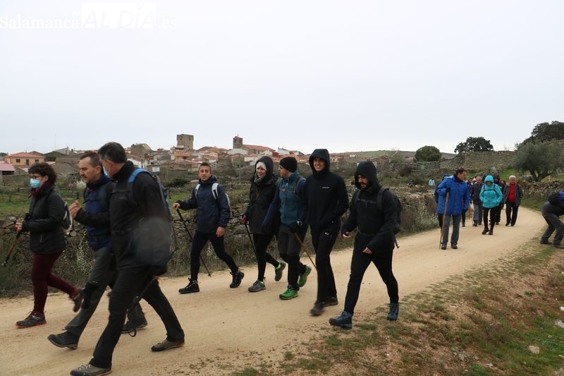 La VI Ruta de Senderismo de Sobradillo invita a descubrir las arribes del Águeda