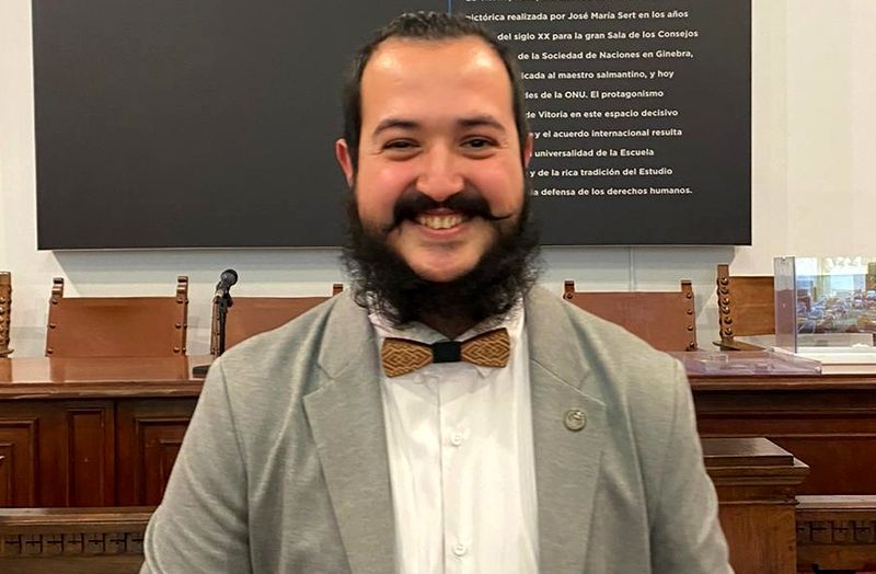 El alumno de Filología que repite como máximo representante de los estudiantes de la USAL