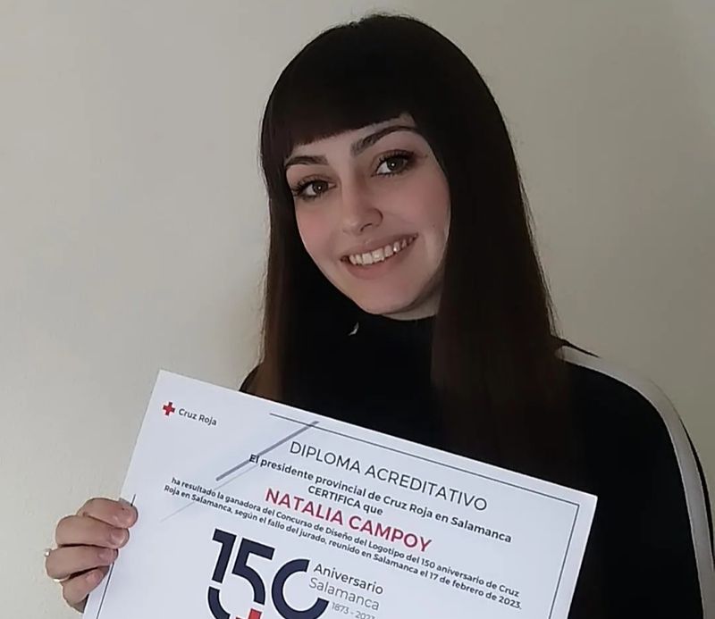 Una estudiante de Murcia diseñará el Logotipo del 150 aniversario de Cruz Roja en Salamanca