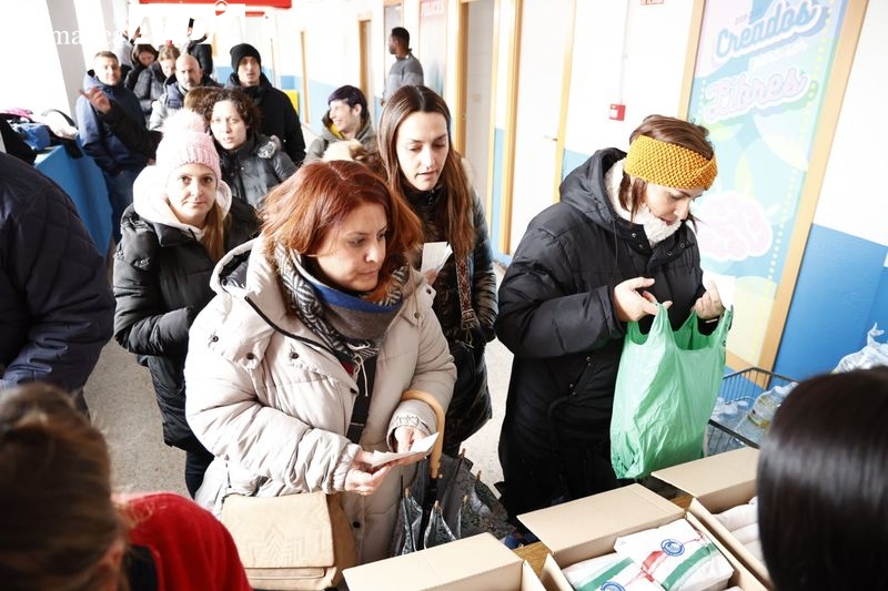 El frío no puede con la Operación Bocata