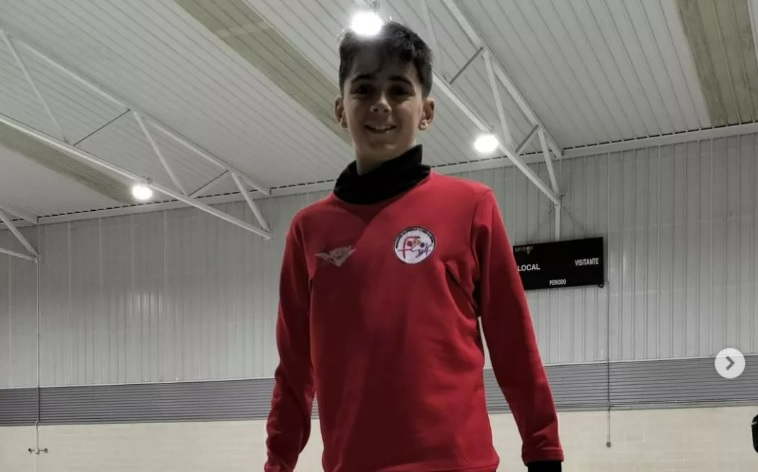 Rodrigo Martín Lucas entrena con la Selección Sub’12 de Castilla y León