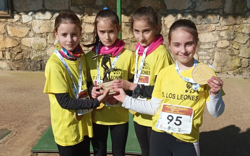 El equipo alevín femenino del CD Los Leones de Vitigudino logra el primer cajón del podio