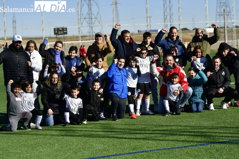 El fútbol base salmantino disfruta de una apasionante jornada antes del parón por el Carnaval